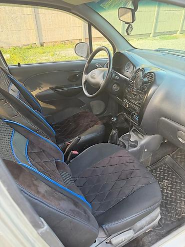 Унаа сатуу: Daewoo Matiz: 2009 г., 0.8 л, Кол менен иштөөчү, Бензин, Хетчбек — 6