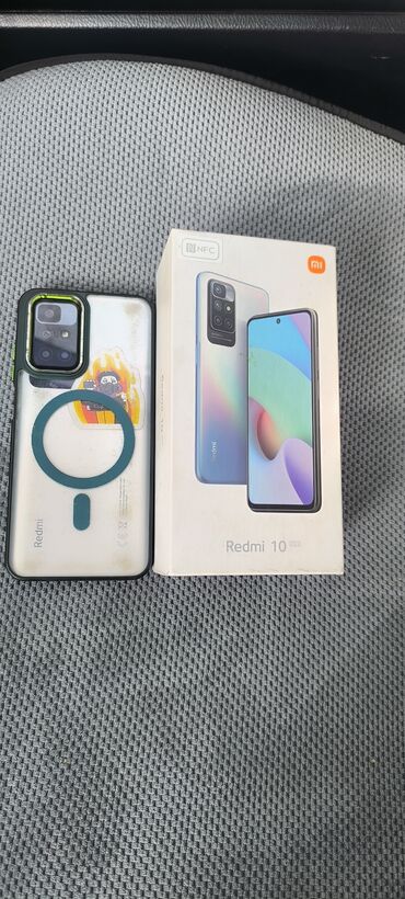 скупка ноутбуков в бишкеке: Redmi, Redmi 10, Колдонулган, 64 ГБ, түсү - Ак, 2 SIM
