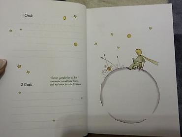 İş dəftərləri: Məhsul: “Küçük Prens – Le Petit Prince” Süresiz Ajanda (Epsilon — 3