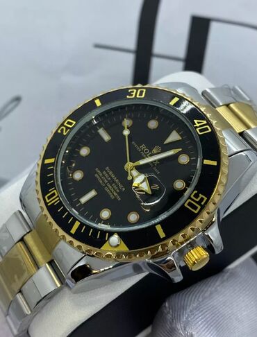 декоративные часы: Классические часы, Rolex, Россия, Водонепроницаемые, Унисекс, Новый