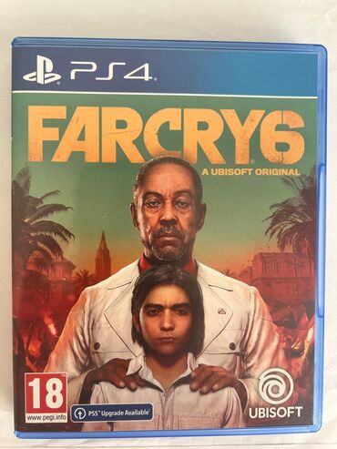 PS4 (Sony Playstation 4): FarCry 6 oyunu ps4 ucun Cizigsiz ideal veziyyetde lekesiz BARTER