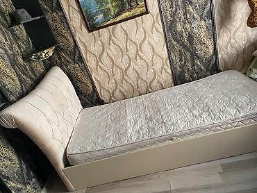 carpayisi: Bir nəfərlik çarpayı və döşək - Ölçü: təxmini 90×200 sm (bir — 2