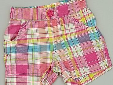 spodnie w kratę dziecięce: Krótkie spodenki, 1.5-2 lat, 92, stan - Bardzo dobry