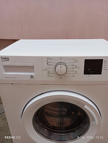 električno ćebe cena: Beko veš mašina – model WTE 5411 B0 - Kapacitet pranja: 5 kg - Brzina — 5