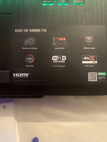 ASUS: ASUS TUF Gaming, 15.6 ", Intel Core i5, 512 GB — 9