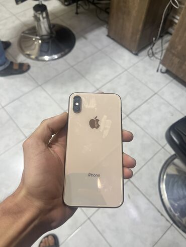 iphone xs qiymət: IPhone Xs, 64 GB, Qızılı, Simsiz şarj, Face ID