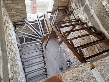 Изготовления каркасов: Лестница металлическая каркас перила — 3