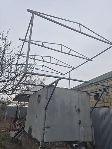 Naveslər, markizlər: Metal karkaslı kölgəlik/üst örtük konstruksiyası - Material — 8