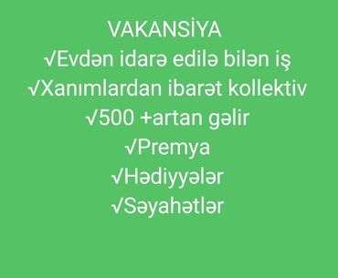 veyseloglu surucu vakansiya: Digər ixtisaslar
