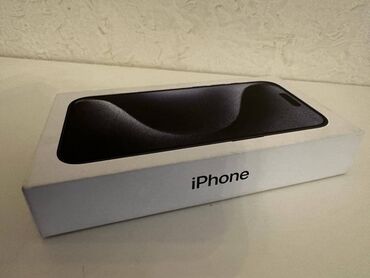 apple 5s gold: IPhone 15 Pro, Жаңы, 128 ГБ, Көк, Куту, 100 %