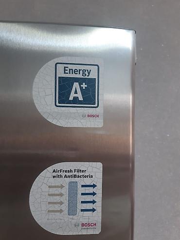 soyuducu satıram: Bosch ikikameralı soyuducu, inox korpus, aşağıda dondurucu — 10