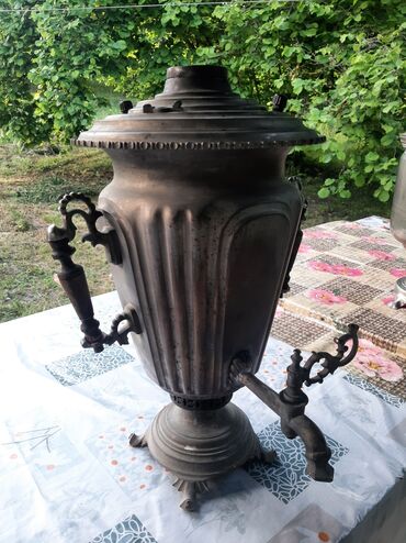Samovarlar: İşlənmiş Od Samovar, 7 l, Pulsuz çatdırılma lalafo.az -da Samovarlar: İşlənmiş Od Samovar, 7 l, Pulsuz çatdırılma