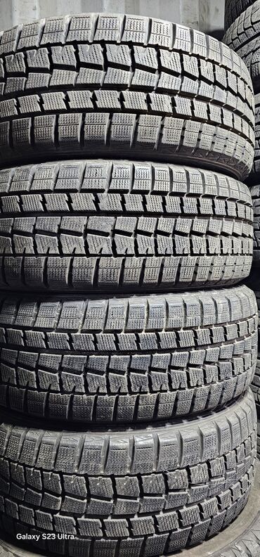 Шины: Шины 215 / 50 / R 17, Зима, Б/у, Комплект, Легковые, Япония, Dunlop