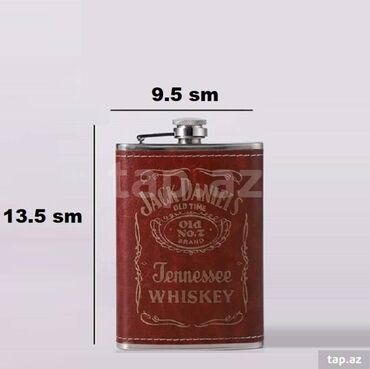 qab qaşiq: Viski qabi "Jack Daniels 7" təzə qutuda. ölcüsü 13*9.5 smdir. 240-280