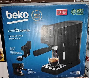 süd aparat: Beko espresso/kofe aparatı – kompakt yarı-avtomatik model, ev və ofis — 5