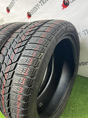асфаль: Шины 225 / 45 / R 18, Зима, Б/у, Пара, Легковые, Pirelli — 2