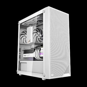 корпус комп: Корпус ПК, Б/у, PcCooler, Micro-ATX, цвет - Белый — 10