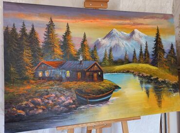 Şəkillər, tablolar: Ölçü 130/70.  Səhifəyə daxil olun digər rəsmlərə baxa bilərsiniz. Real — 21