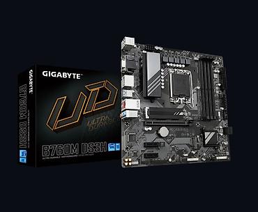 Материнская плата для ПК, Б/у, Gigabyte, LGA1700, Micro-ATX