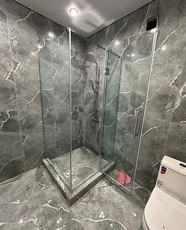 Душевые перегородки и ограждения: Стеклянные душевые перегородки под ключ Минимализм, стиль и комфорт в — 9