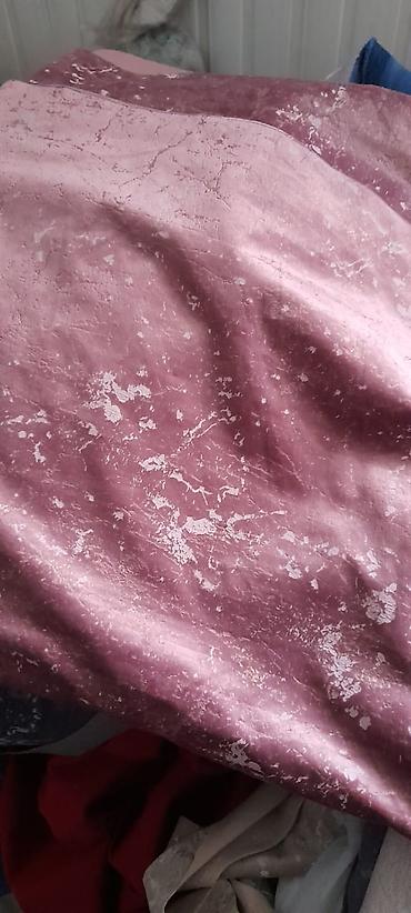 2 ci perde: Boz rəngli ikili pərdə dəsti - Material: Qalın, yumşaq teksturalı — 3