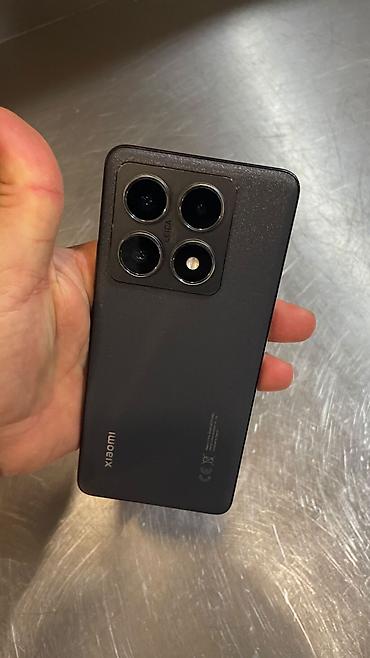 realme buds t100 bluetooth: Xiaomi 14T Pro, 512 GB, rəng - Qara, 
 Barmaq izi — 8