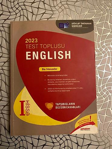 5: İngilis dili Testlər 9-cu sinif, DİM, 1-ci hissə, 2023 il — 4