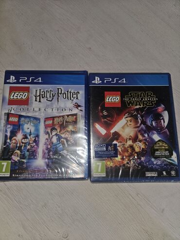 Oyun diskləri və kartricləri: LEGO Star wars & Harry potter diskləri PS4 üçün, açılmamış