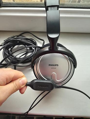 philips qulaqlıq: Satılır: Philips TV və kompüter üçün qulaqlıq (6 metr kabel) 90manata — 6
