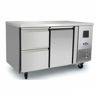 Dərin dondurucular: Paslanmayan poladdan professional soyuducu iş masası - Kombinə