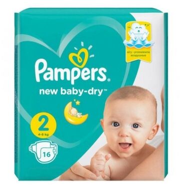 uşaqlar üçün açılan konki: Pampers
Uşaq bezi Pampers 2.4-8kq 16 ədəd