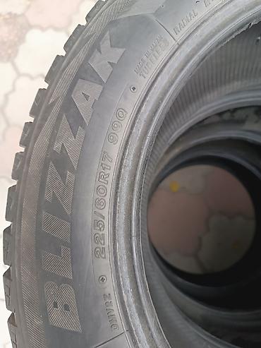 r17 245 45: Шины 225 / 60 / R 17, Зима, Б/у, Комплект, Внедорожные (АТ/МТ), Япония, Bridgestone — 3