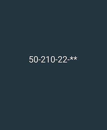 sim operator: Nömrə istifadə olunmur. Həftələrnən zəng gəlmir. Məhz bu səbəbdən bu — 1