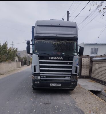 тягач авто: Сүйрөгүч, Scania, 2004 г., Тенттелген