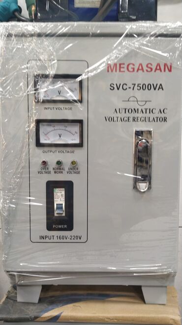 Gərginlik stabilizatorları: Yeni, Ev üçün, 1 faza, Gərginliy stabilizatoru, 110 V, Rayonlara çatdırılma, Pulsuz çatdırılma, Kredit var — 16