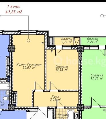 Продажа квартир: 1 комната, 48 м², Элитка, 5 этаж, Дизайнерский ремонт — 10