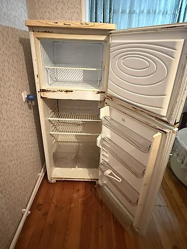 qaz pilite: İki kameralı soyuducu – üstdə dondurucu, altda soyuducu bölmə — 3