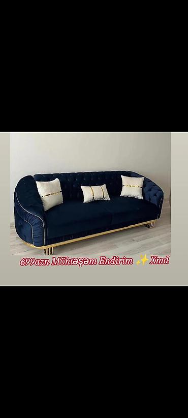 Divanlar: Mebel kateqoriyası: Divanlar - Model: Yumşaq oturacaqlı 3 nəfərlik — 8
