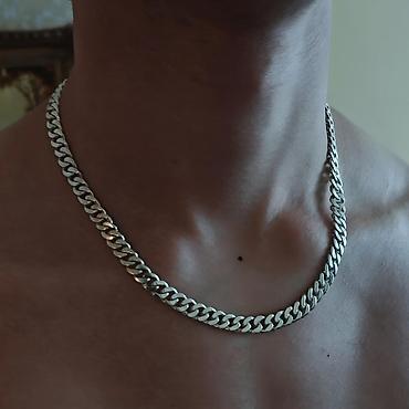 Серебряные цепочки: Цепочка, Бисмарк, Проба 925, Унисекс, Новый — 18