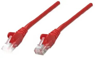 multimedije za auto: Intellinet LAN UTP kabl 342148 Cat6 – Crveni, 1m 💰 Cena: 180 RSD 🔴