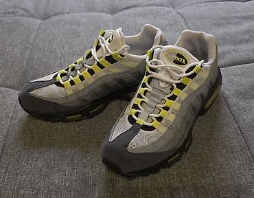 Мужские кроссовки, 43, 44, Nike, Б/у, цвет - Серый, Самовывоз, Платная доставка