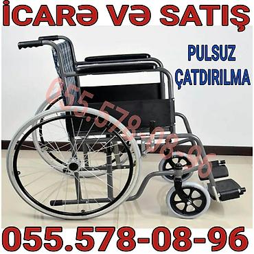 tibbi araba: Məhsul: Manual əlil arabası Xüsusiyyətlər: - Geniş oturacaq və — 1