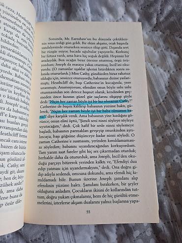 Книги и журналы: Məhsul: Kitab – “Uğultulu Təpələr” (Emily Brontë) Dil: Türkcə tərcümə — 3