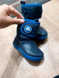 детский электро скутер: Детские зимние сапоги Crocs. - Модель: утеплённые сапожки с высоким