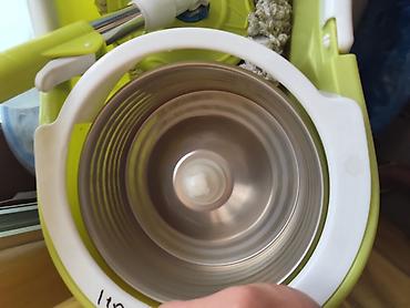 Чарбалык товарлар: Ведро-швабра с центрифугой (spin mop) для мытья полов. Комплектация и — 3