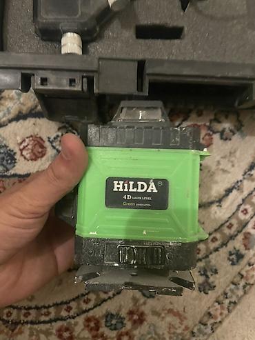 lazer utu: HILDA 4D Green Laser Level – Tam dəst Məhsul təsviri: - Brend/model — 2