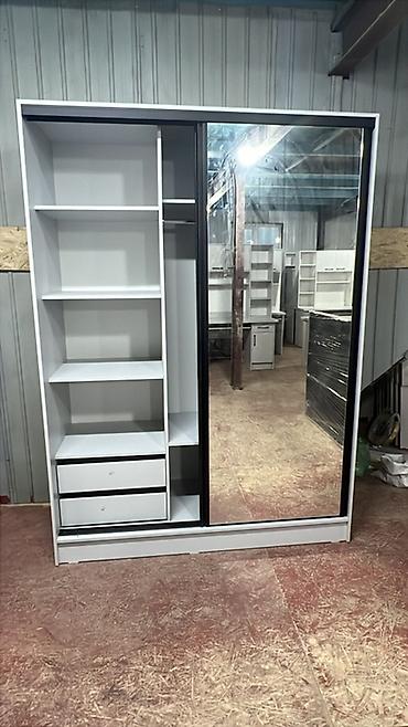 гардеробы: Шкаф купе, Новый, С зеркалом, ЛДСП, В рассрочку — 2