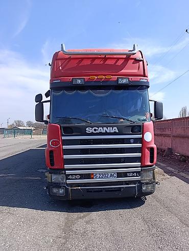 транс: Тягач, Scania, 2004 г., Шторный — 2