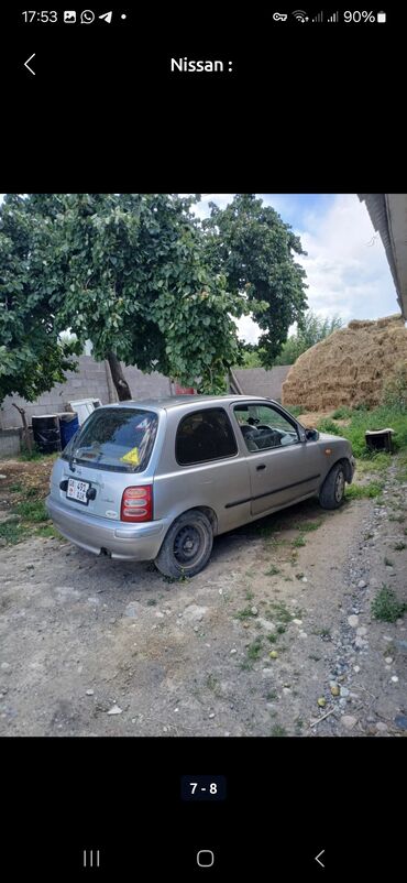 куплю машину в расрочку: Nissan March: 2000 г., 1 л, Автомат, Бензин, Хэтчбэк