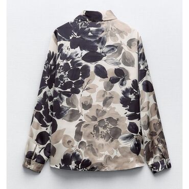 Košulje: Zara, M, Saten, Cvetni, bоја - Šareno — 5